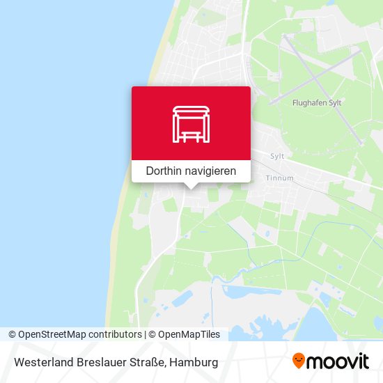 Westerland Breslauer Straße Karte