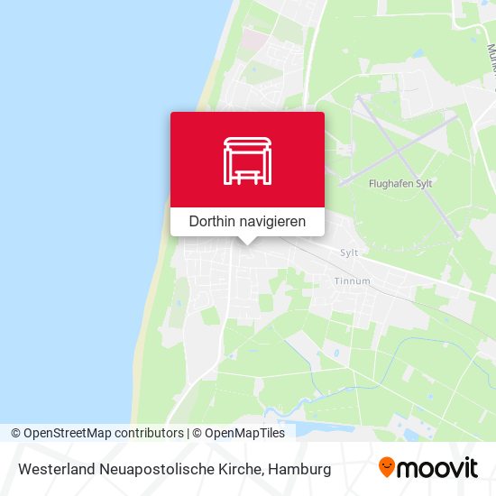 Westerland Neuapostolische Kirche Karte