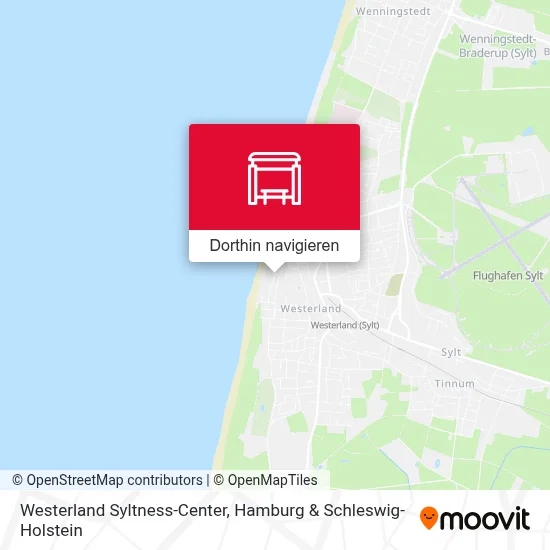 Westerland Syltness-Center Karte