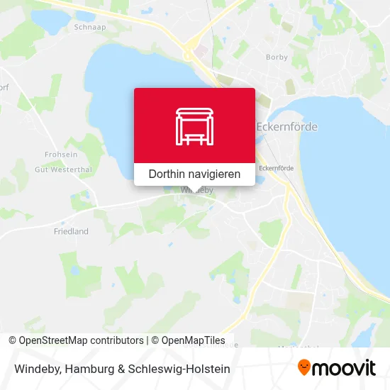 Windeby Karte