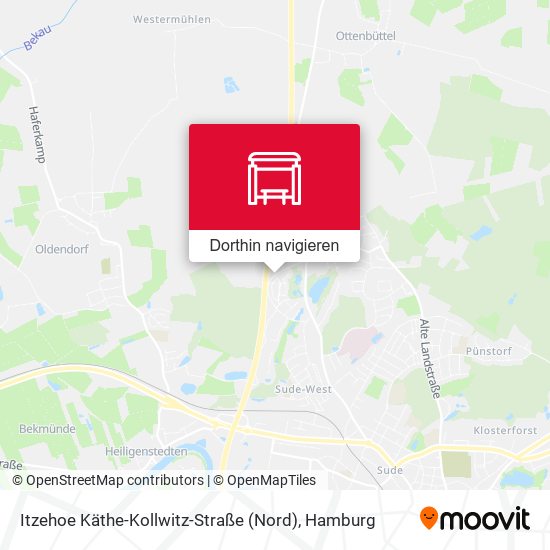 Itzehoe Käthe-Kollwitz-Straße (Nord) Karte