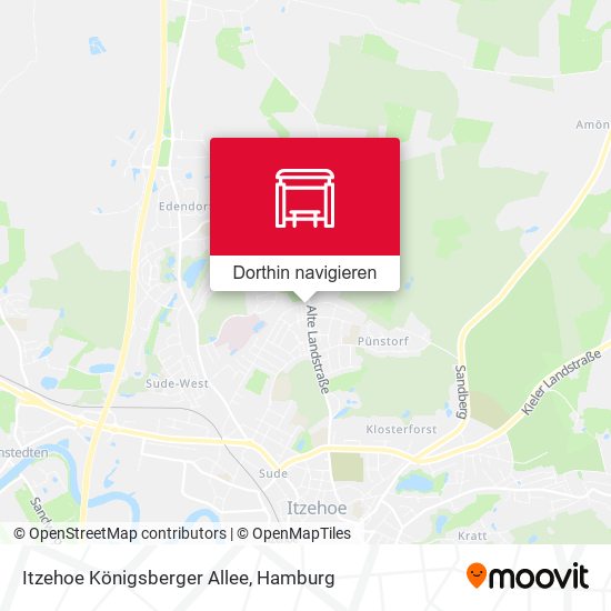 Itzehoe Königsberger Allee Karte