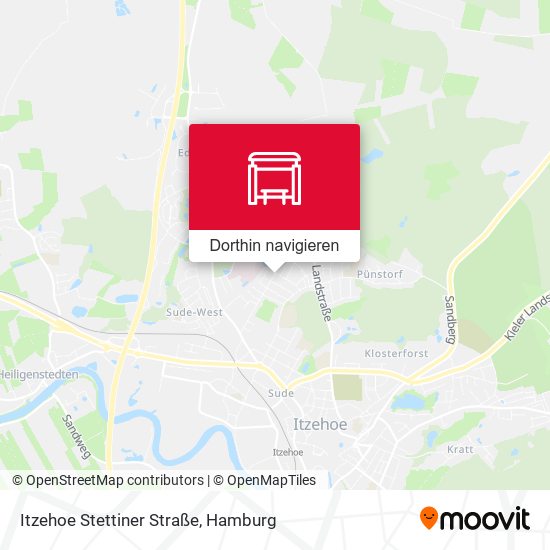 Itzehoe Stettiner Straße Karte