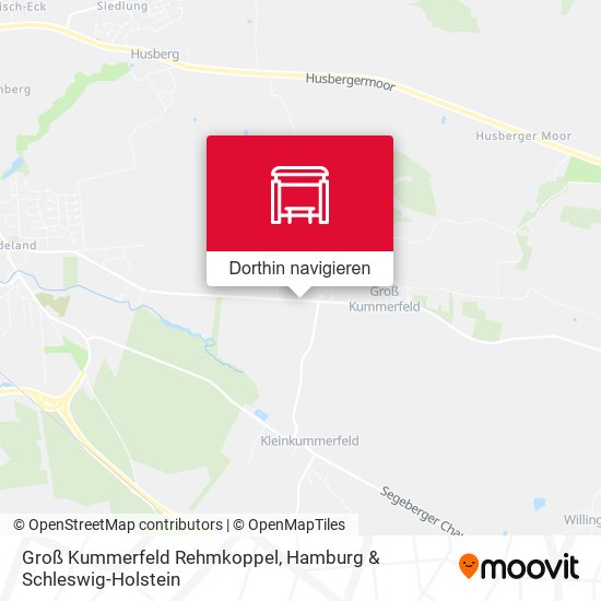 Groß Kummerfeld Rehmkoppel Karte