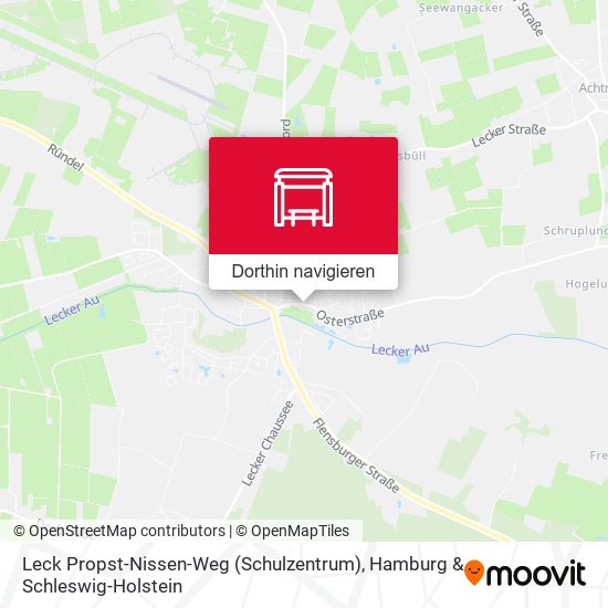 Leck Propst-Nissen-Weg (Schulzentrum) Karte