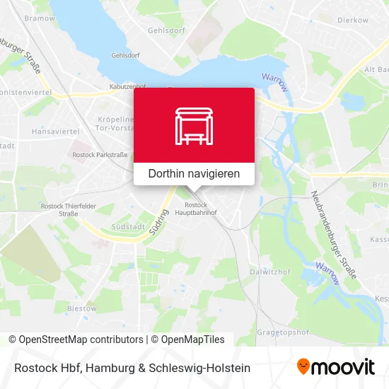 Rostock Hbf Karte