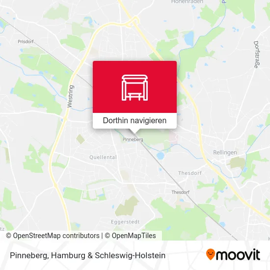 Pinneberg Karte