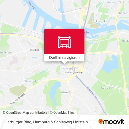 Harburger Ring Karte