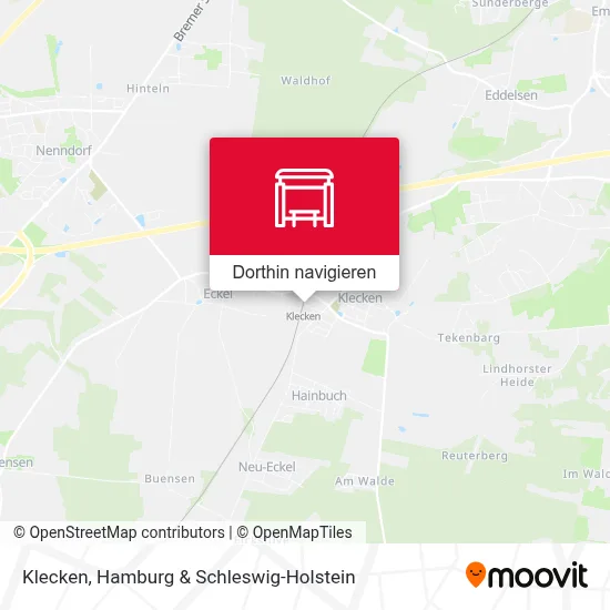 Klecken Karte