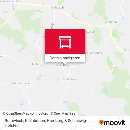 Rethwisch, Kleinboden Karte