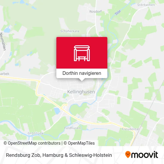 Rendsburg Zob Karte