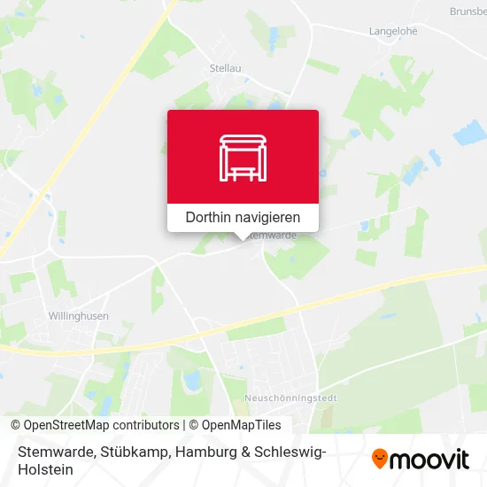 Stemwarde, Stübkamp Karte