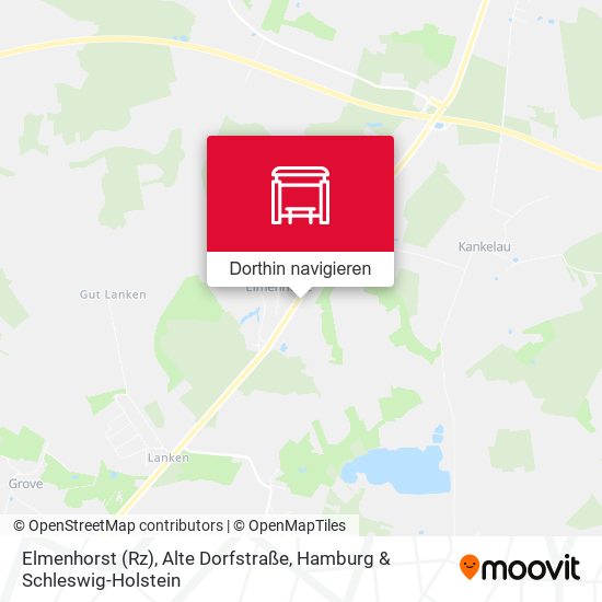Elmenhorst (Rz), Alte Dorfstraße Karte