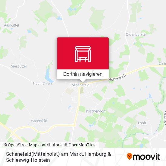 Schenefeld(Mittelholst) am Markt Karte