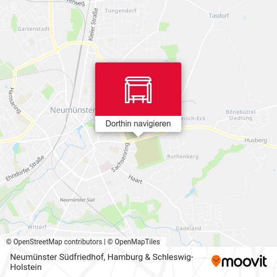 Neumünster Südfriedhof Karte
