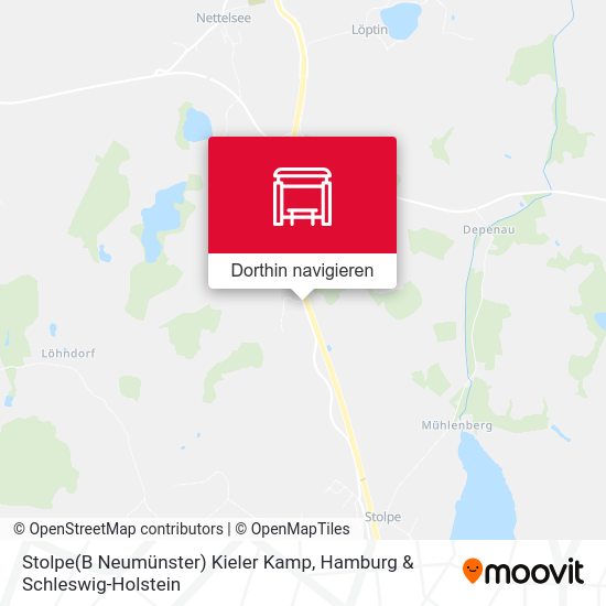Stolpe(B Neumünster) Kieler Kamp Karte