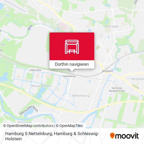 Hamburg S Nettelnburg Karte