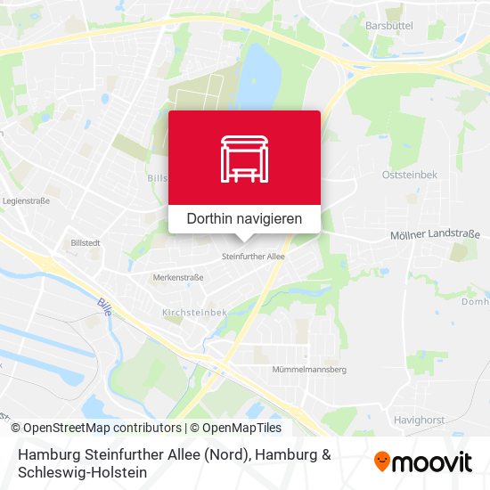 Hamburg Steinfurther Allee (Nord) Karte