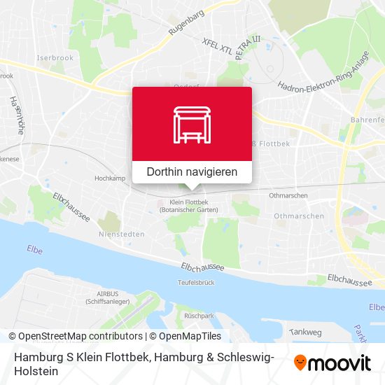 Hamburg S Klein Flottbek Karte