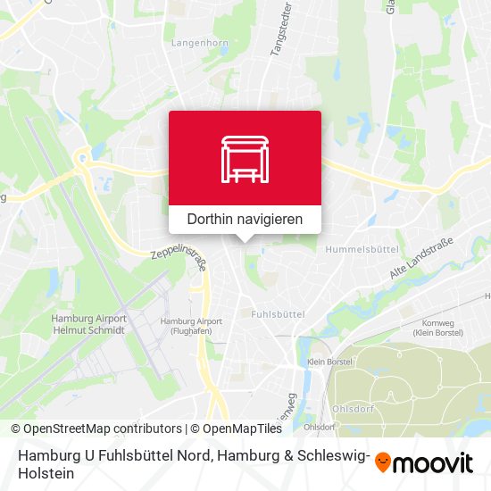 Hamburg U Fuhlsbüttel Nord Karte