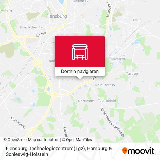 Flensburg Technologiezentrum(Tgz) Karte
