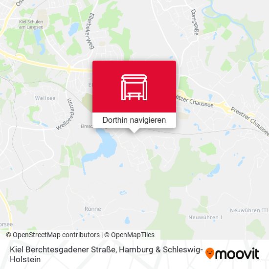 Kiel Berchtesgadener Straße Karte