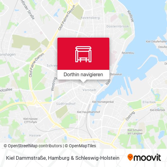 Kiel Dammstraße Karte