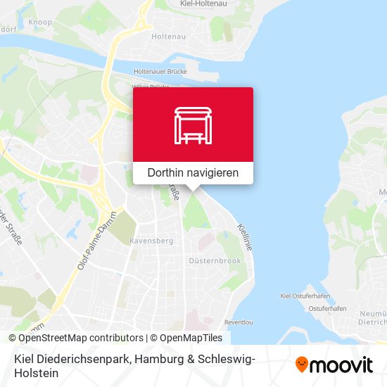 Kiel Diederichsenpark Karte