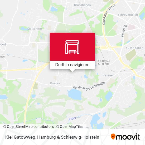 Kiel Gatowweg Karte