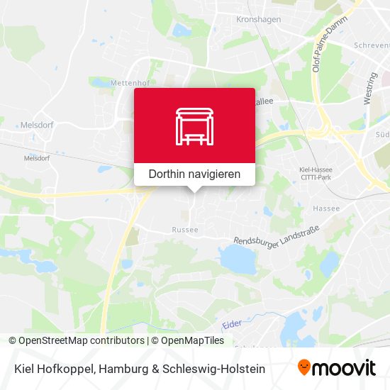 Kiel Hofkoppel Karte