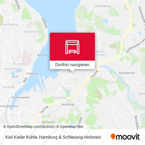 Kiel Kieler Kuhle Karte