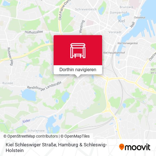 Kiel Schleswiger Straße Karte