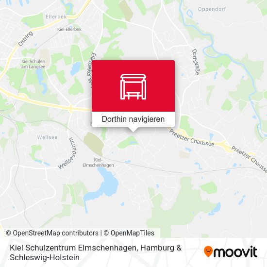 Kiel Schulzentrum Elmschenhagen Karte