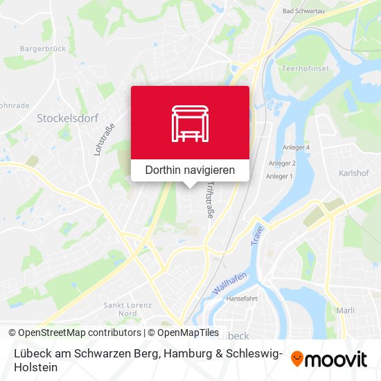 Lübeck am Schwarzen Berg Karte