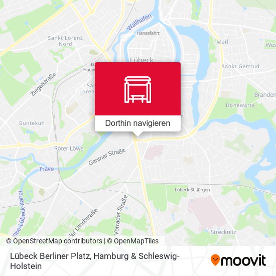 Lübeck Berliner Platz Karte
