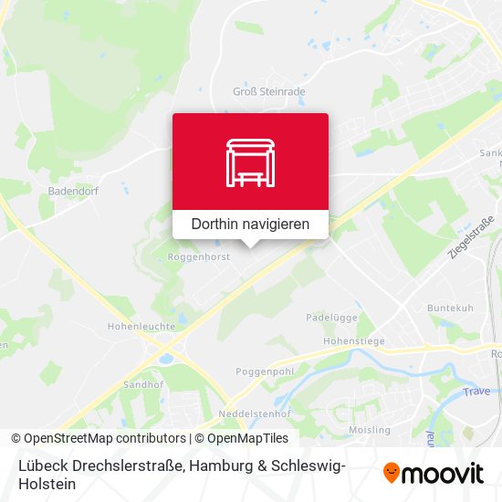 Lübeck Drechslerstraße Karte