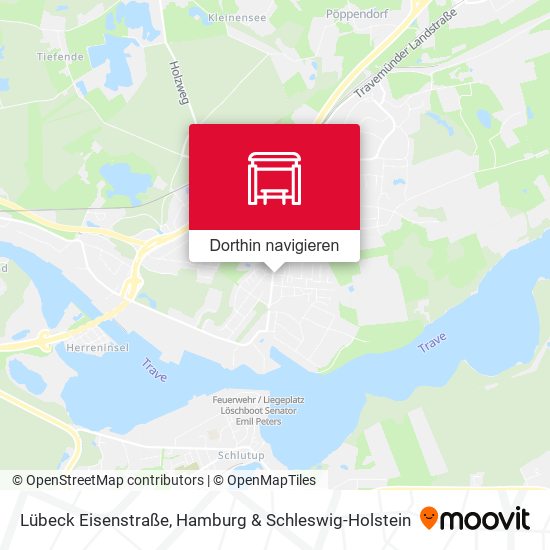 Lübeck Eisenstraße Karte