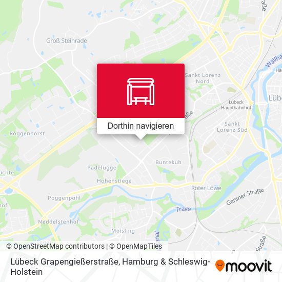 Lübeck Grapengießerstraße Karte