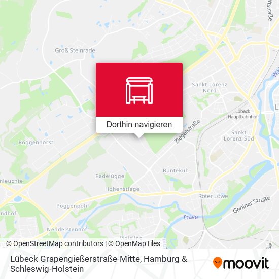 Lübeck Grapengießerstraße-Mitte Karte