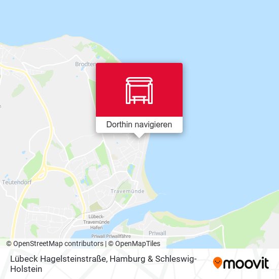 Lübeck Hagelsteinstraße Karte