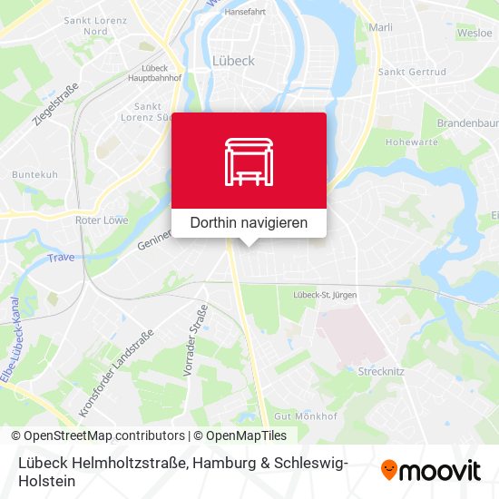 Lübeck Helmholtzstraße Karte