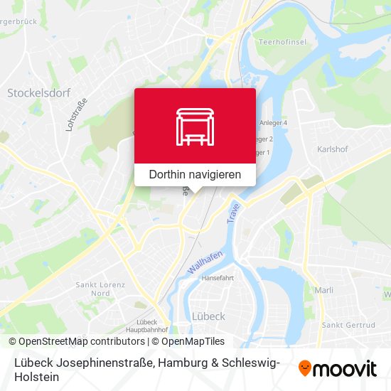 Lübeck Josephinenstraße Karte