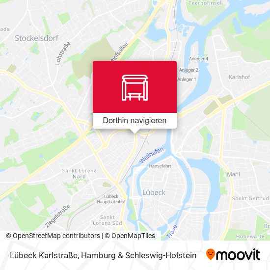 Lübeck Karlstraße Karte