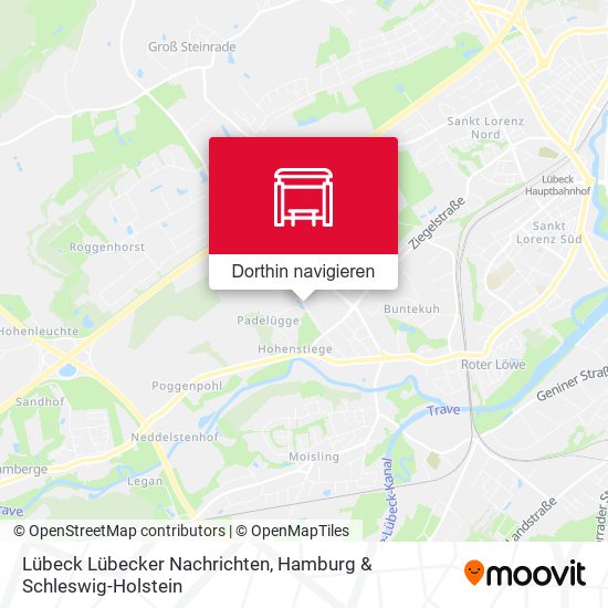 Lübeck Lübecker Nachrichten Karte