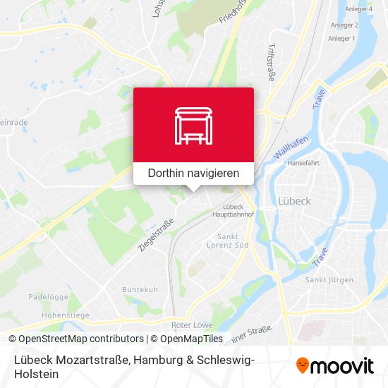 Lübeck Mozartstraße Karte