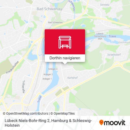 Lübeck Niels-Bohr-Ring 2 Karte