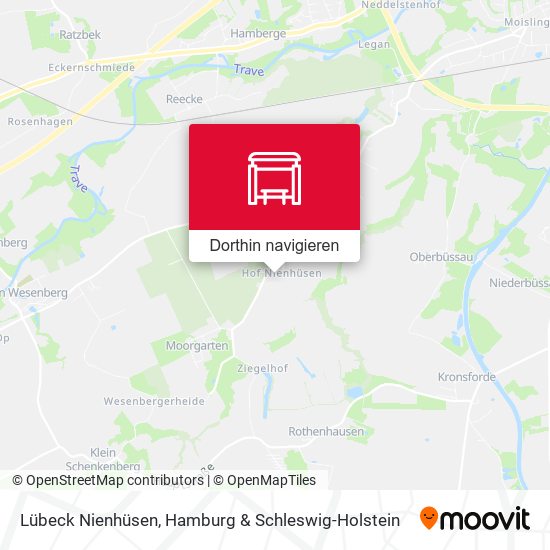 Lübeck Nienhüsen Karte