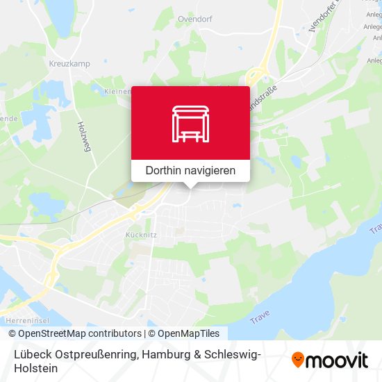 Lübeck Ostpreußenring Karte