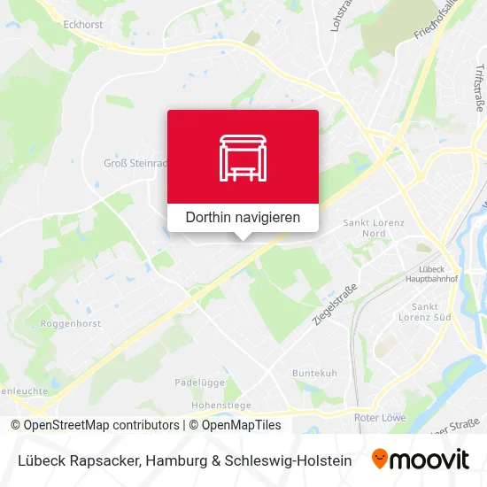 Lübeck Rapsacker Karte