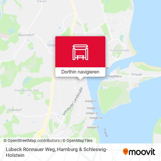Lübeck Rönnauer Weg Karte